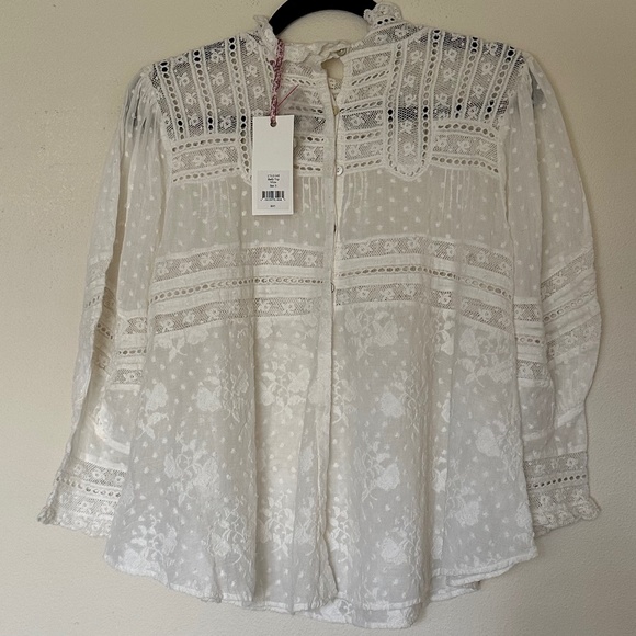 NWT LoveShackFancy Shelly Top - Picture 3 of 9